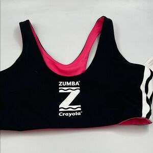New 🆕 no tag Reversible Zumba Bra L